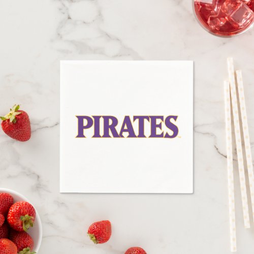 East Carolina University  Pirates Napkins