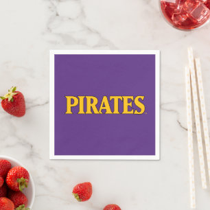 East Carolina University Pirates Napkins