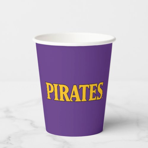 East Carolina University  Pirates Paper Cups