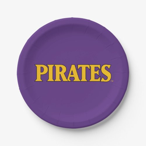 East Carolina University  Pirates Paper Plates
