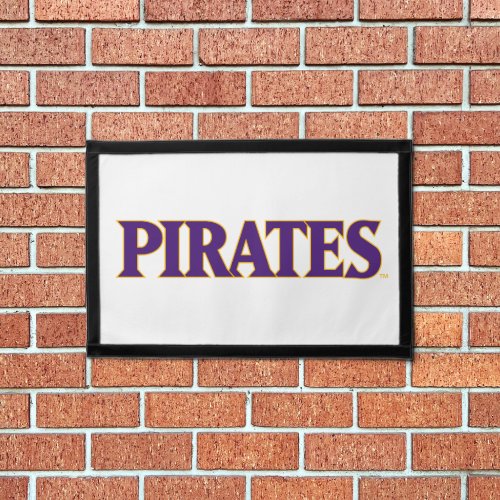 East Carolina University  Pirates Pennant