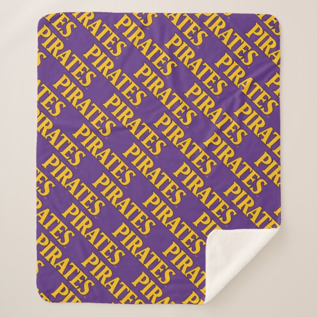 East Carolina University | Pirates Sherpa Blanket (Front)