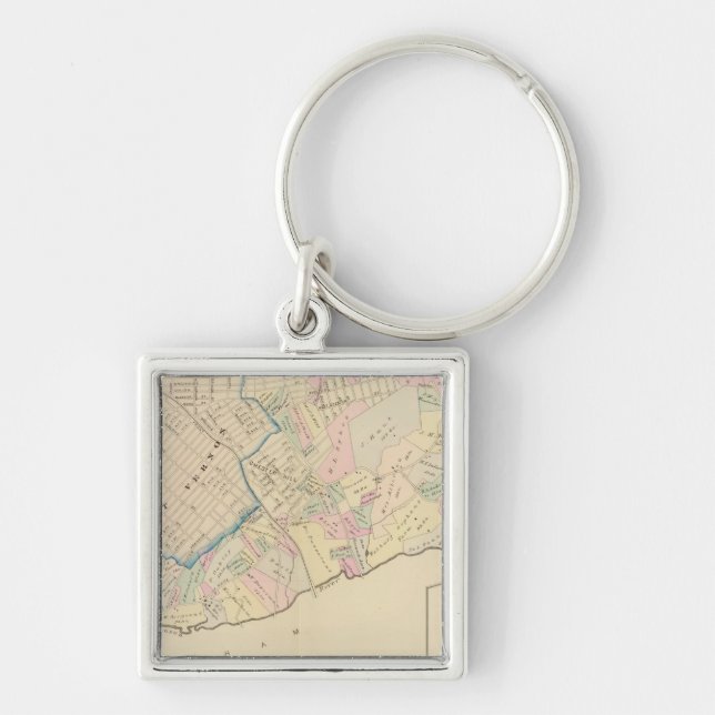 East Chester, New York 2 Keychain (Front)