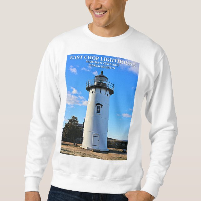 East Chop Lighthouse, Massachusetts Sweatshirt (Front)
