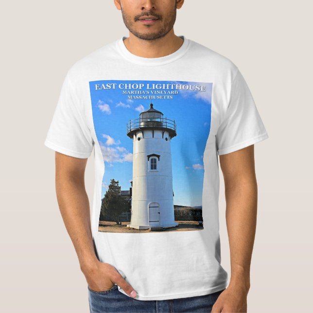 East Chop Lighthouse, Massachusetts T-Shirt (Front)