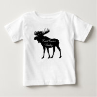 East Coast Baby cute rustic moose Christmas