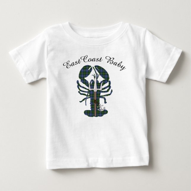 East Coast Baby Lobster Nova Scotia Canada Baby T-Shirt (Front)