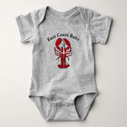 East Coast Baby Lobster Nova Scotia Canada Toddler Baby Bodysuit