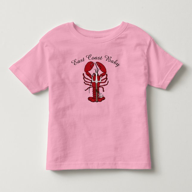 East Coast Baby Lobster Nova Scotia Canada Toddler Toddler T-shirt (Front)