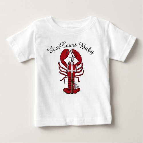 East Coast Baby Lobster Nova Scotia Halifax Canada Baby T_Shirt
