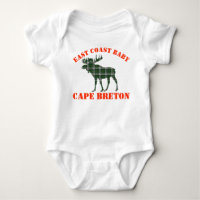 East Coast Baby moose  Cape Breton tartan shirt