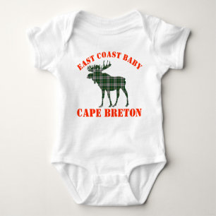 East Coast Baby moose Cape Breton tartan shirt
