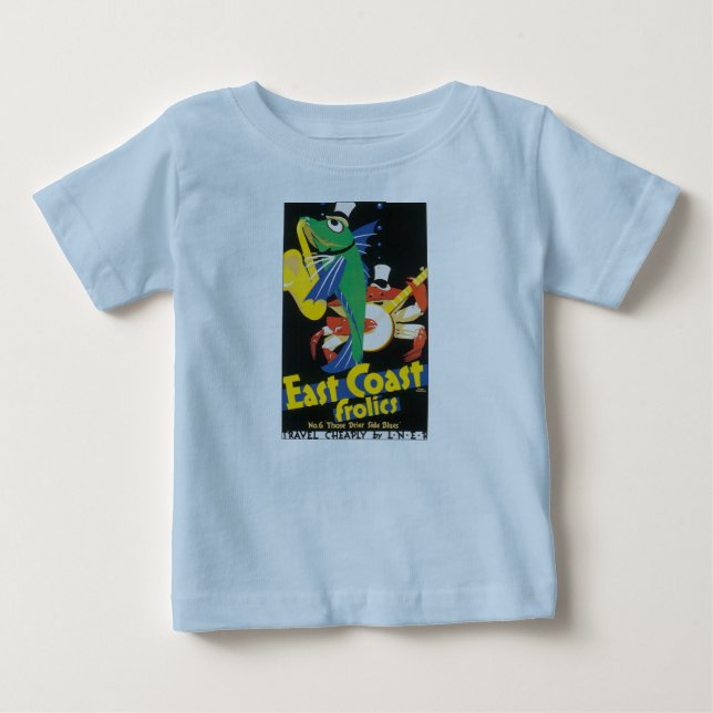 East Coast Frolics Baby T-Shirt (Front)