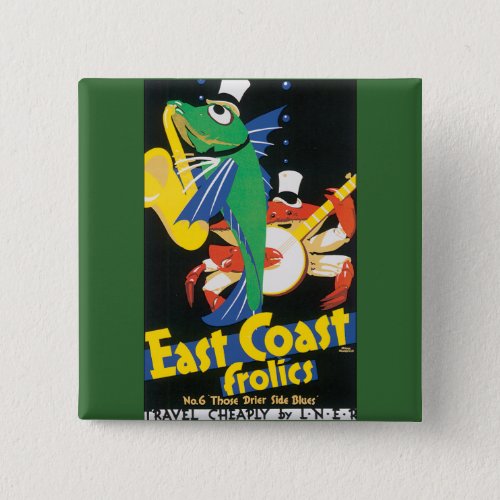 East Coast Frolics Button