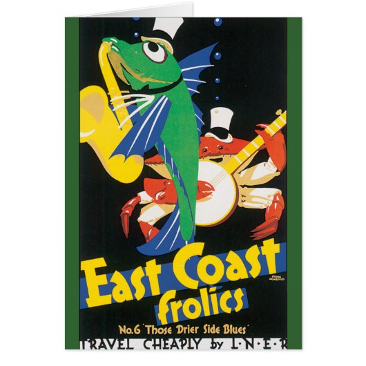 East Coast Frolics Cards (Front)