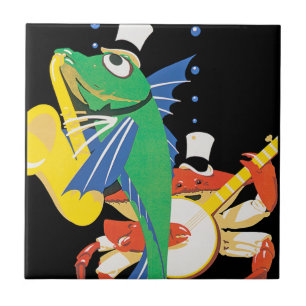 East Coast Frolics Ceramic Tile