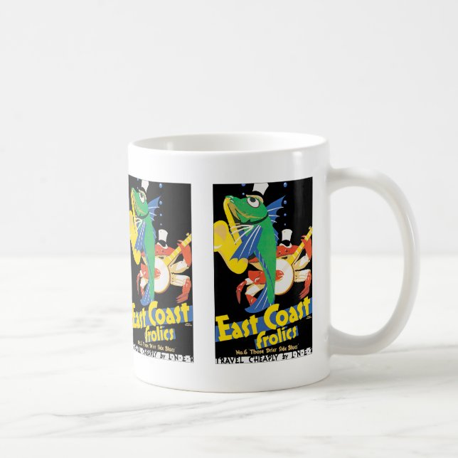 East Coast Frolics Coffee Mug (Right)