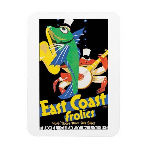 East Coast Frolics Magnet