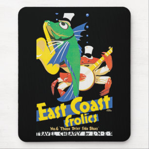 East Coast Frolics Mouse Pad