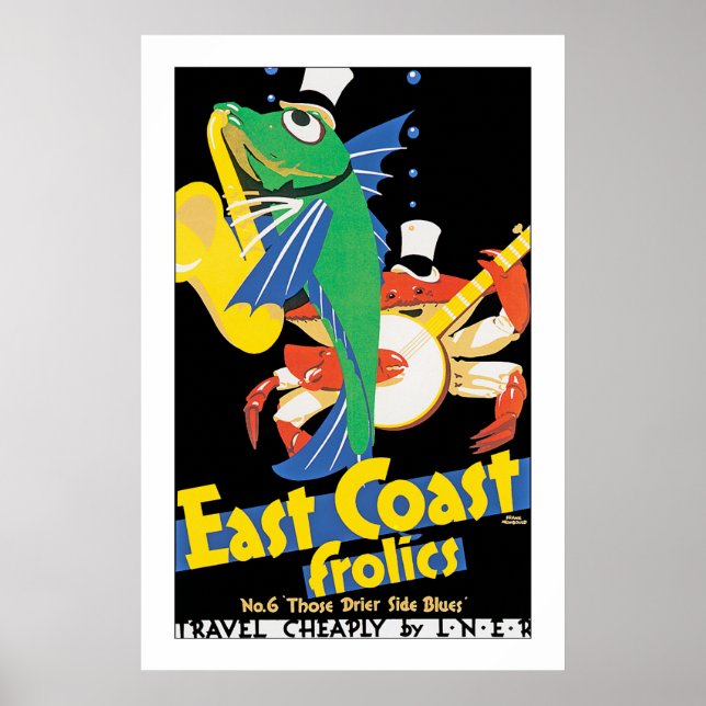 East Coast Frolics Poster (Front)