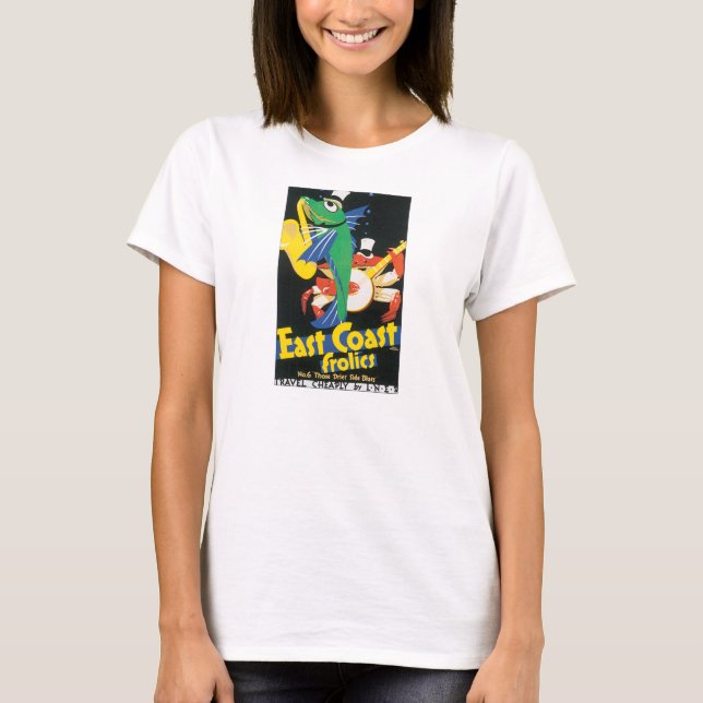 East Coast Frolics T-Shirt (Front)