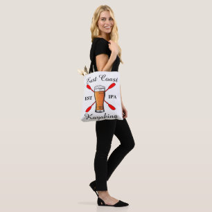 East Coast Kayaking shirt  IPA beer tote bag