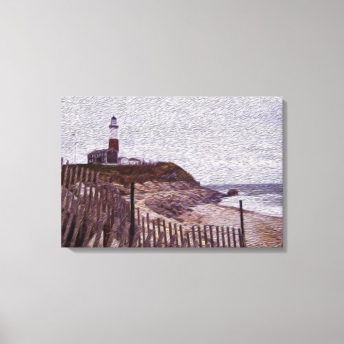 East Coast Lighthouse Canvas