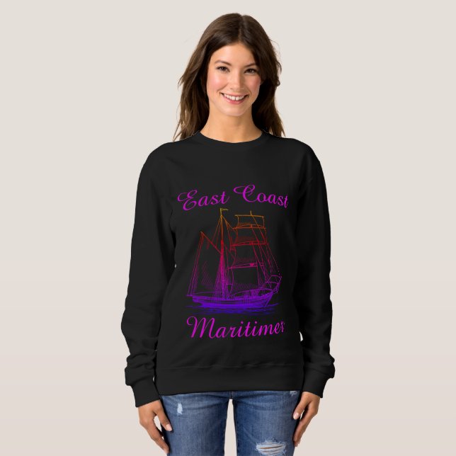 East coast Maritimer sailing ship nautical shirt (Front Full)