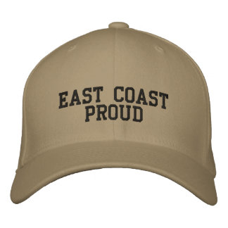 East Coast Proud Embroidered Baseball Hat