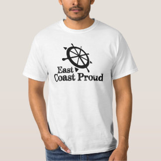 East Coast Proud - Nautical Helm Logo - Basic Tee