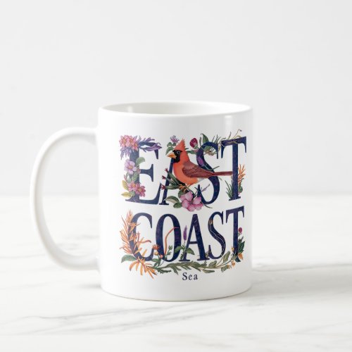 East coast sea Cardinal Mug