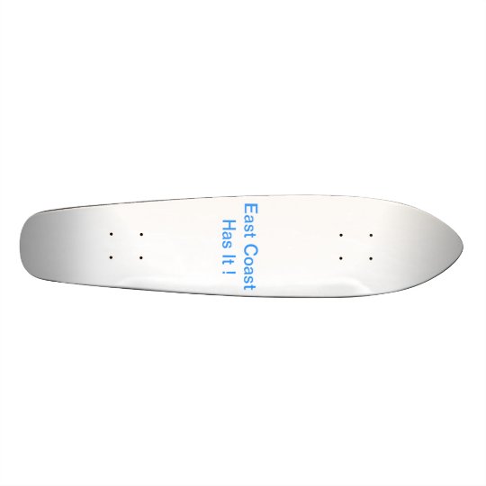East coast skateboard deck