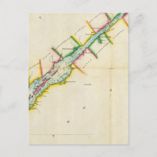 EaSt. End of Lake Ontario and River St. Lawrence Postcard