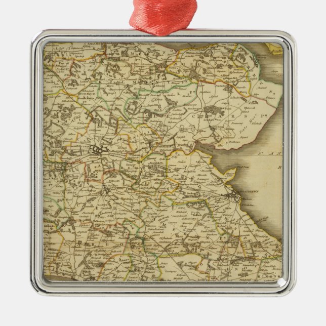 East Fife Metal Ornament (Front)