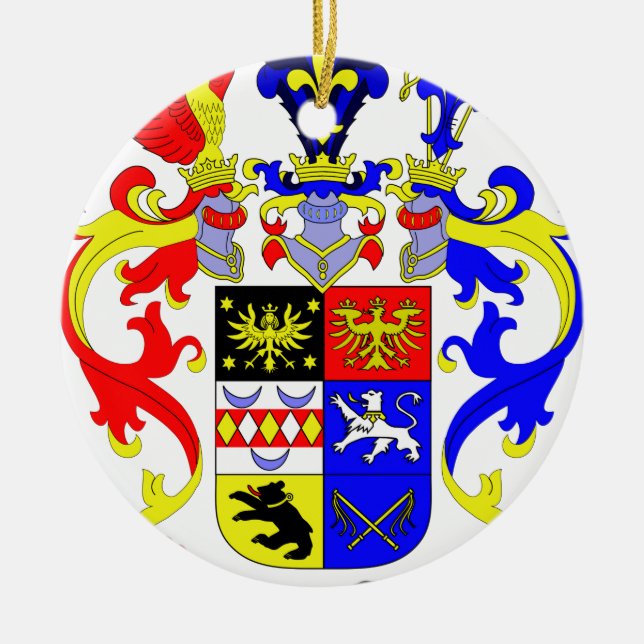 East Frisia (Germany) Coat of Arms Ceramic Ornament (Front)