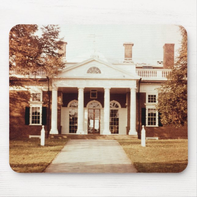 East Front of Monticello Mouse Pad (Front)