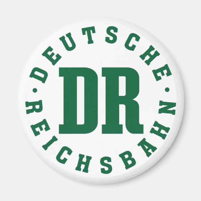 East German Railroad. Magnet (Front)