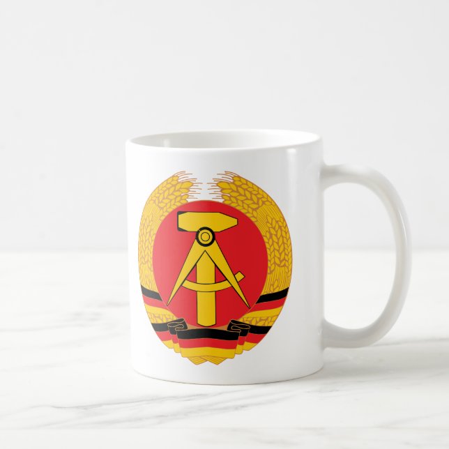 East Germany Coat Of Arms Coffee Mug (Right)