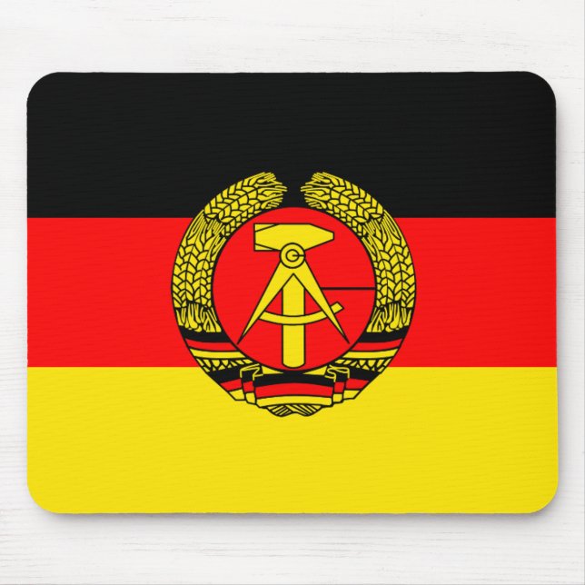 East Germany, Flag Mouse Pad (Front)