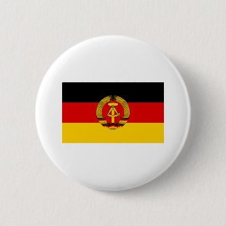 East Germany Flag Pinback Button