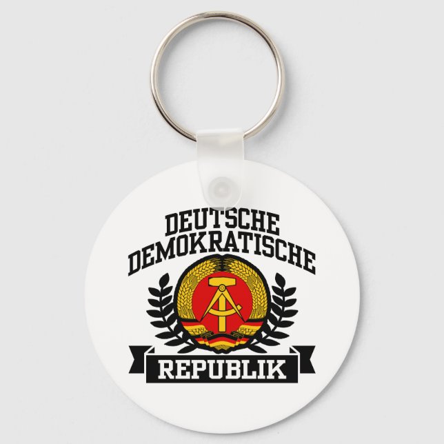 East Germany Keychain (Front)