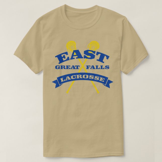 East Great Falls Lacrosse T-Shirt (Design Front)