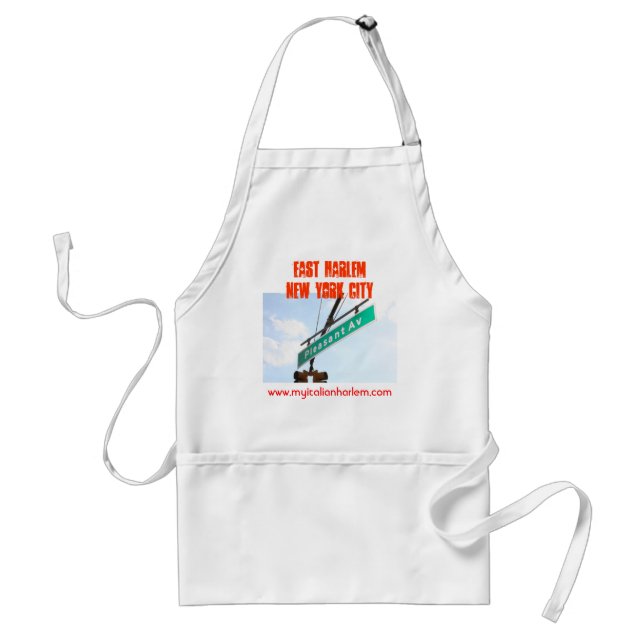 East Harlem Apron - Customized (Front)