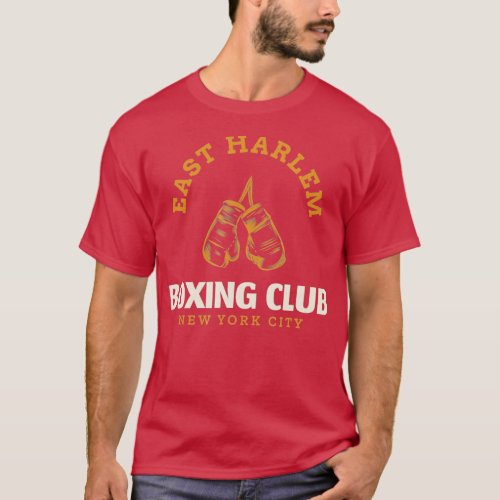 East Harlem New York City Boxing Club  Boxing  T_Shirt