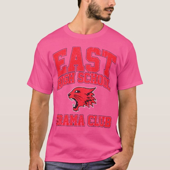 East High School Drama Club (Variant) T-Shirt (Front)