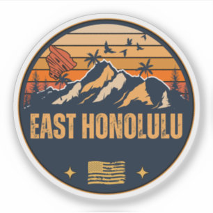 East Honolulu, Hawaii Sticker