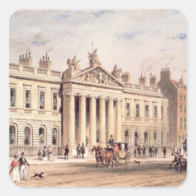 East India House, Leadenhall Street Square Sticker (Front)
