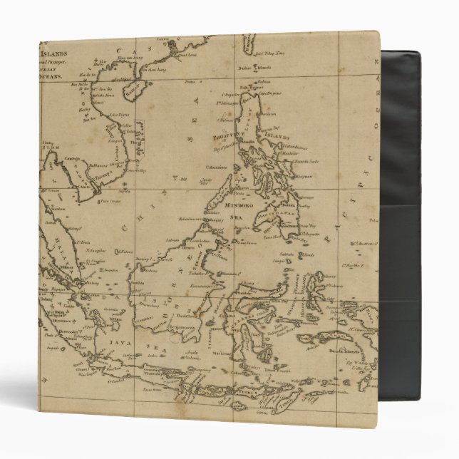 East India Islands 2 3 Ring Binder (Front/Inside)