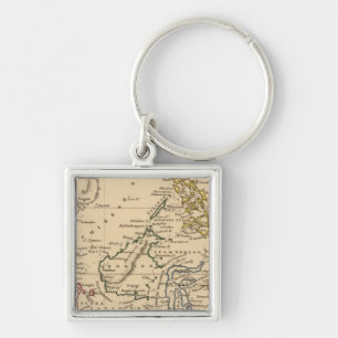 East India Islands Keychain