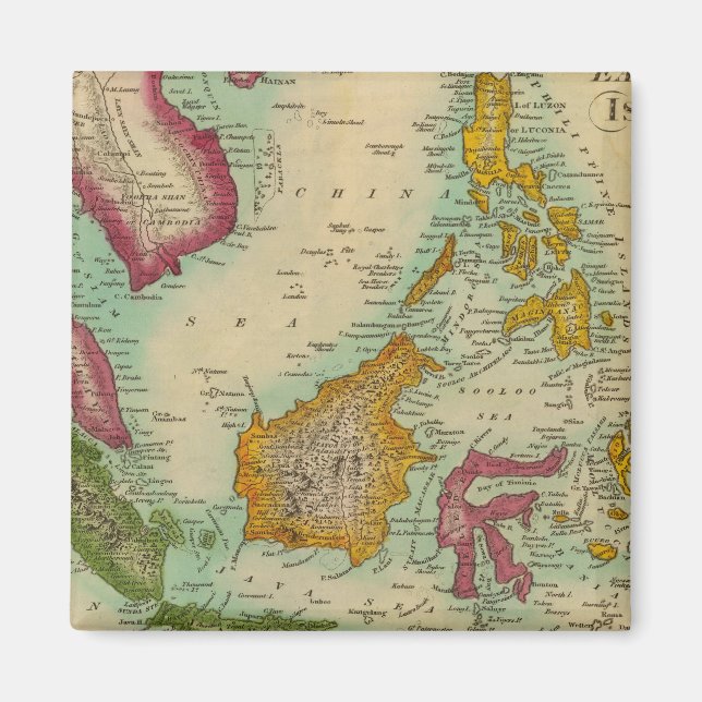 East India Islands Magnet (Front)